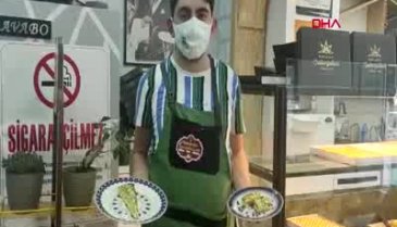 Bursa'da 24 ayar altın kaplamalı baklava yaptı, dilimini 550 liradan satıyor
