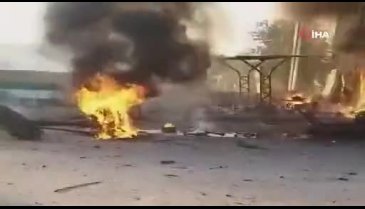 Afrin'de bomba yüklü araç patladı