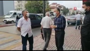 Bursa'da İlçe Emniyet Müdürü maskesizlere anında müdahale etti