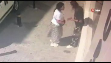 Kız kavgası kamerada