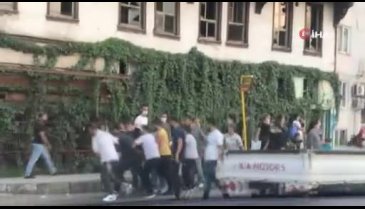 Bursa'da kavgada sosyal mesafe ve maske kuralı unutuldu
