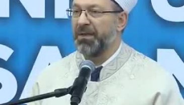 Ali Erbaş: En çok istismar edilen unsurlardan biri dindir