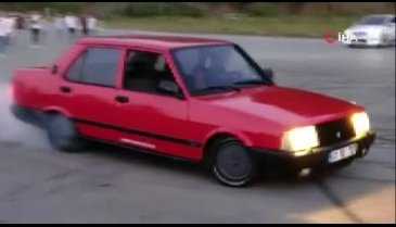 Tır parkında drift yapan sürücüye 9 bin 194 TL ceza