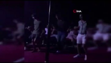 Maske ve sosyal mesafesiz tekne turunda dikkat çeken görüntüler
