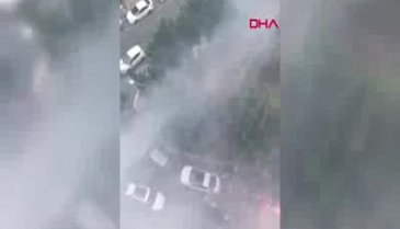 Meşaleli kız alma merasimi kamerada