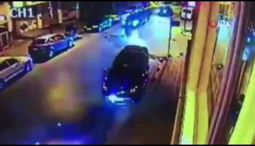 Aracıyla caddeyi savaş alanına çevirdi