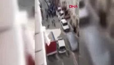 6 kişinin yaralandığı zabıta-satıcı kavgasının yeni görüntüleri ortaya çıktı