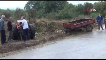 Bursa'da traktör kazası can aldı!