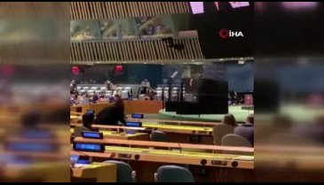Cumhurbaşkanı Erdoğan'ın İsrail eleştirilerini duyunca salonu terk etti
