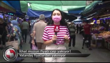 Bursa'da ithal muz fiyatları cep yakıyor! (ÖZEL HABER)