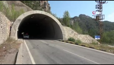 Tünelde korkunç kaza!
