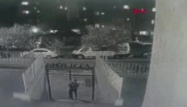 Bursa'da asansörde taciz kamerada