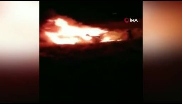 Pakistan'da yolcu minibüsü alev topuna döndü: 13 ölü