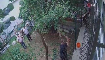 Komşular arasındaki kavganın yeni görüntüleri ortaya çıktı