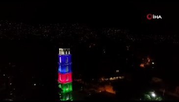 Bursa'dan Azerbaycan destek!