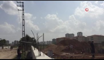 Akıma kapılan inşaat işçisi hayatını kaybetti