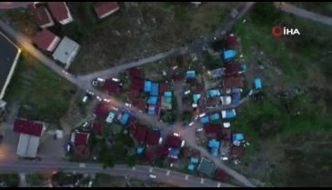 Kocaeli'nde jandarmadan hırsızlık şüphelilerine drone destekli operasyon: 4 gözaltı