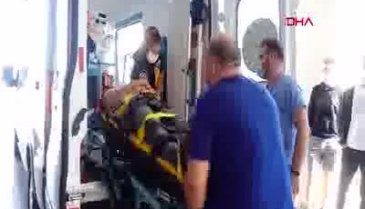 Bursa'da tarlaya giren otomobil sürücüsü yaralandı