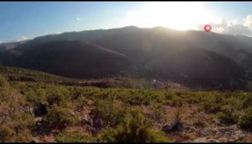 Çoban kaybolan ineklerini drone ile buldu