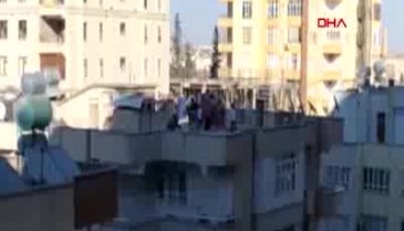 Apartman çatısında halaya ceza