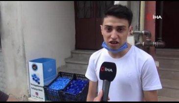 Bursa'da yılda sekiz bin mavi kapakla engelli vatandaşlara yardım etti