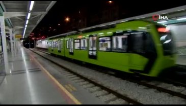 Bursa'da raylarda konforlu ulaşım mesaisi