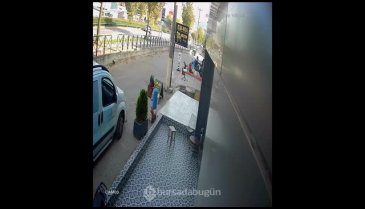 Bursa'daki zincirleme kaza kamerada! (ÖZEL HABER)