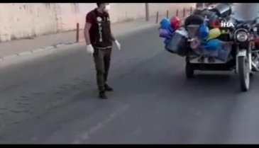 Sepetli motosiklete zulalanmış 77 kilo esrar buldu