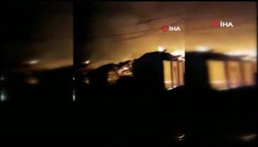 İstanbul Sancaktepe'de oto yıkama kuaförü alev alev yandı; 1 yaralı