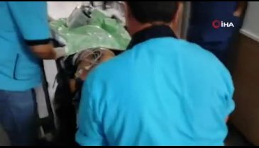 Aksaray'da metrelerce sürüklenen motosikletin sürücüsü ağır yaralandı