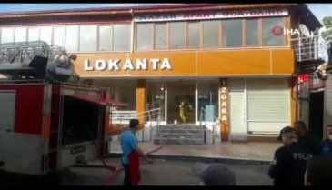 Bursa'da lokantada patlama