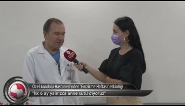 Bursa Özel Anadolu Hastanesi 'Emzirme Haftası'nda anne sütünün önemine dikkat çekti! (ÖZEL HABER)