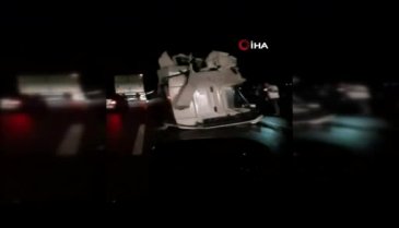 Bursa'da sağanak yağmur sonrası kazalar meydana geldi