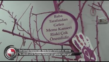 Özel Esentepe Hastanesi'nden Meme Kanseri Farkındalık Ayı etkinliği