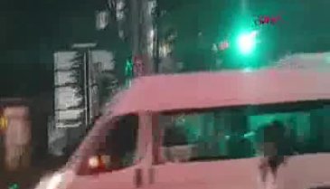 Yağmurdan kaçarken kanala düştü