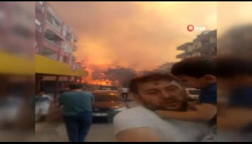 Hatay'da alevler yeniden evlere sıçradı
