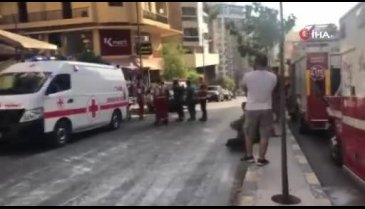 Beyrut'ta restoranda patlama: 1 ölü