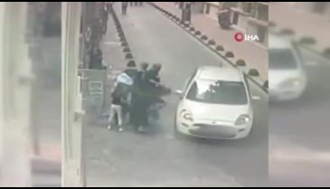 Üzerine araç sürdükleri vatandaşları soyan yankesiciler yakalandı