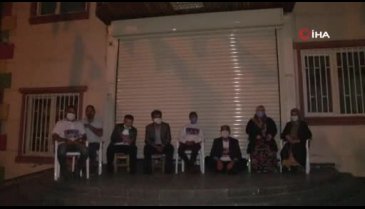 Evlat nöbetine büyük saygısızlık! PKK marşı çaldılar...