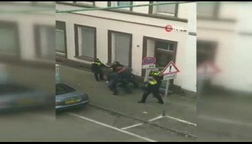 Almanya'da polis şiddeti sosyal medyada gündem oldu