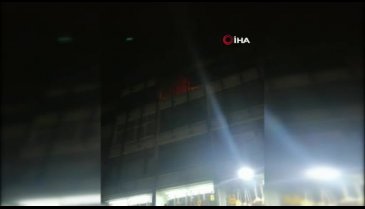 İstanbul'da iş yeri yangını