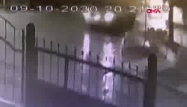 Bir kişinin silahla öldürüldüğü saldırı kamerada
