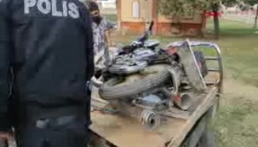 Bursa'da çaldığı motosikleti at arabasıyla götürdü, 'satın aldım' dedi