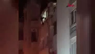 Cezaevi firarisi gözaltına alınmak isteyince intihara kalkıştı