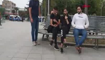 Sosyal deney için Azerbaycan bayrağı yakar gibi yapıp, tepkileri kaydettiler