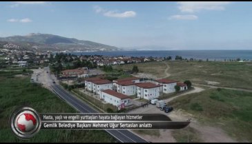 Bursa Gemlik'te hasta, yaşlı ve engelli yurttaşları hayata bağlayan hizmetler (ÖZEL HABER)