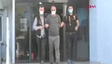 Bursa'da polise kafa atan ATM tacizcisi adliyeye sevk edildi