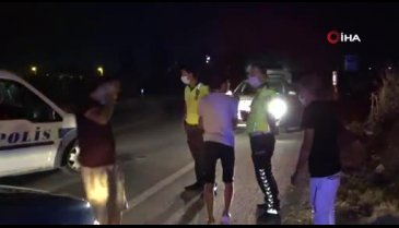 Ehliyetsiz ve alkollü sürücü 25 kilometre kaçabildi