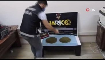 Bursa İnegöl'de 1 kilo bonzai ele geçirildi