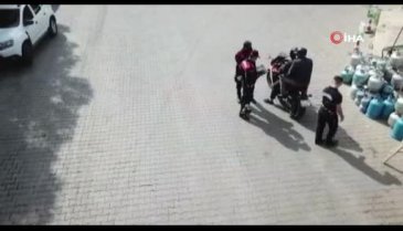 Manisa'da jandarmadan drone destekli çifte denetim
